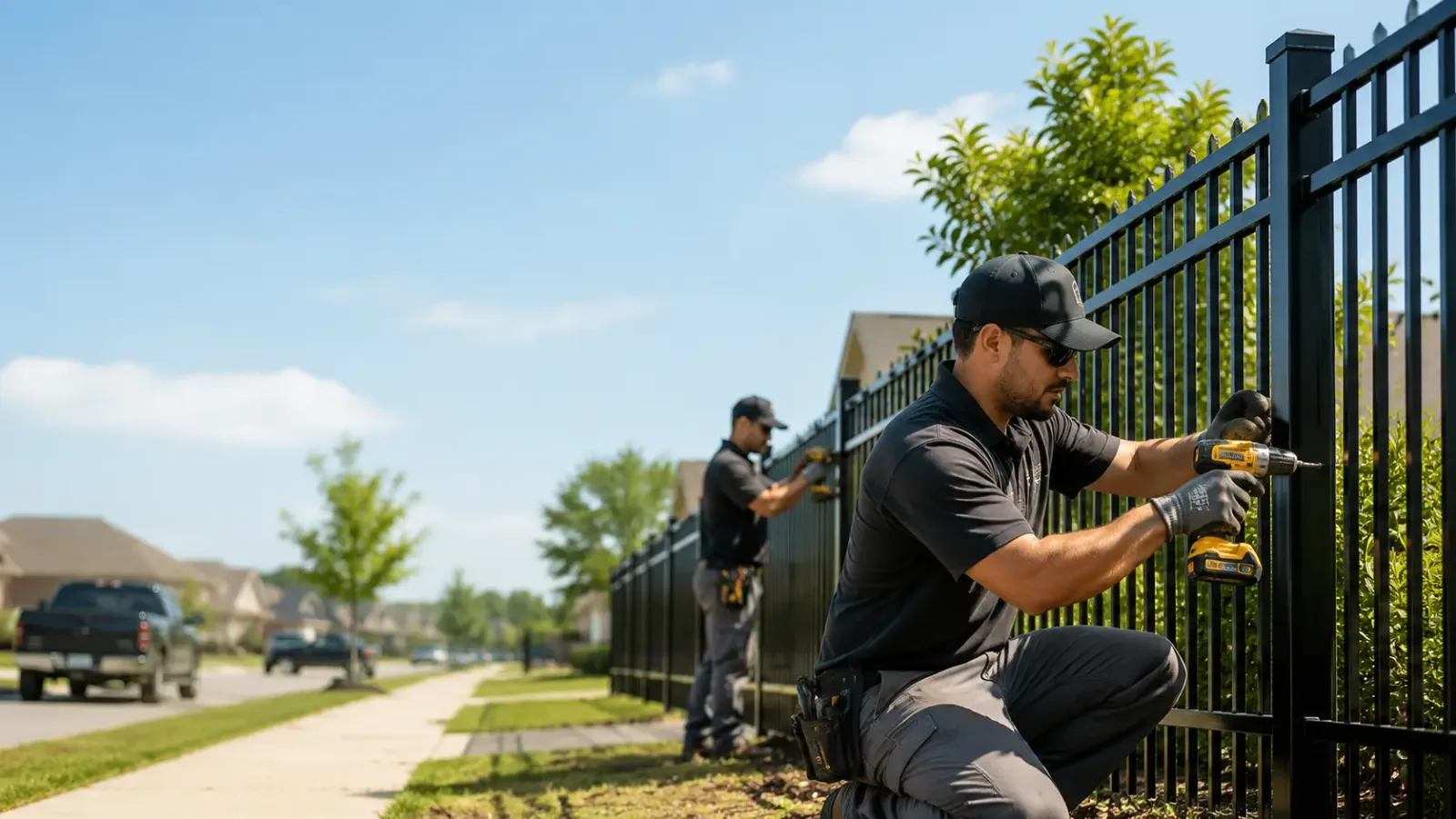 Metal Fence Installation in Hopeton, OK